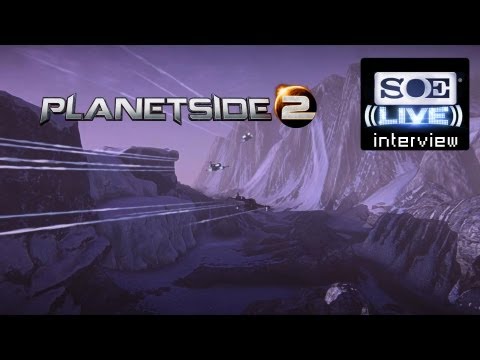 PlanetSide 2 Nexus - Battle Island Interview @ SOE Live 2013