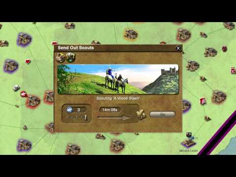 Stronghold Kingdoms - Tutorial 02 - Stashes &amp; Scouting