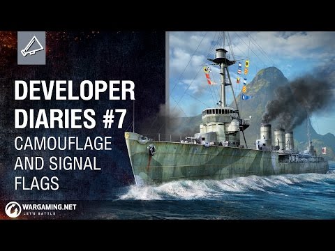 Developer Diaries #7 Camouflage &amp; Signal Flags