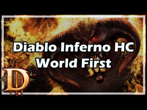 [Diablo 3] World First Diablo Kill On Hardcore Inferno