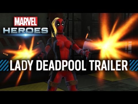Marvel Heroes -- Lady Deadpool Trailer