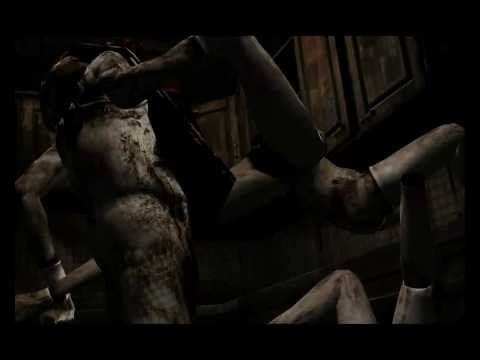 Pyramid Head doing his thing (Silent Hill 2)