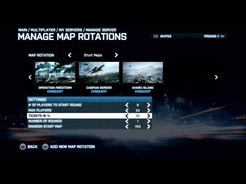 Battlefield 3: Console Custom Servers Features Trailer