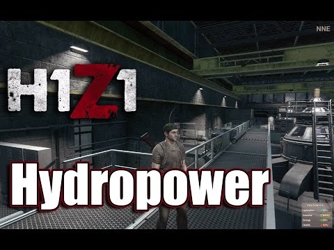 H1Z1 Just Survive Gameplay Hydropower Electricity at Mysty Peak Dam