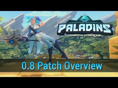 Paladins - 0.8 Patch Overview (Evie, The Winter Witch)