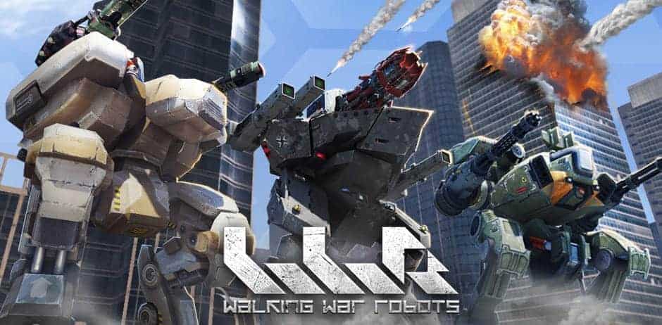 walking war robots game feature